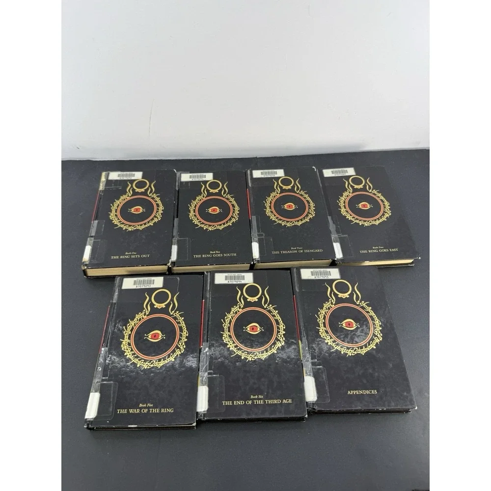 Lord Of The Rings Millennium Edition Hardcover Seven Books No Box